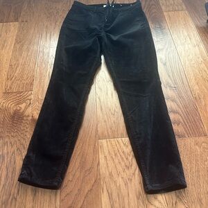 LOFT black Corduroy Pants